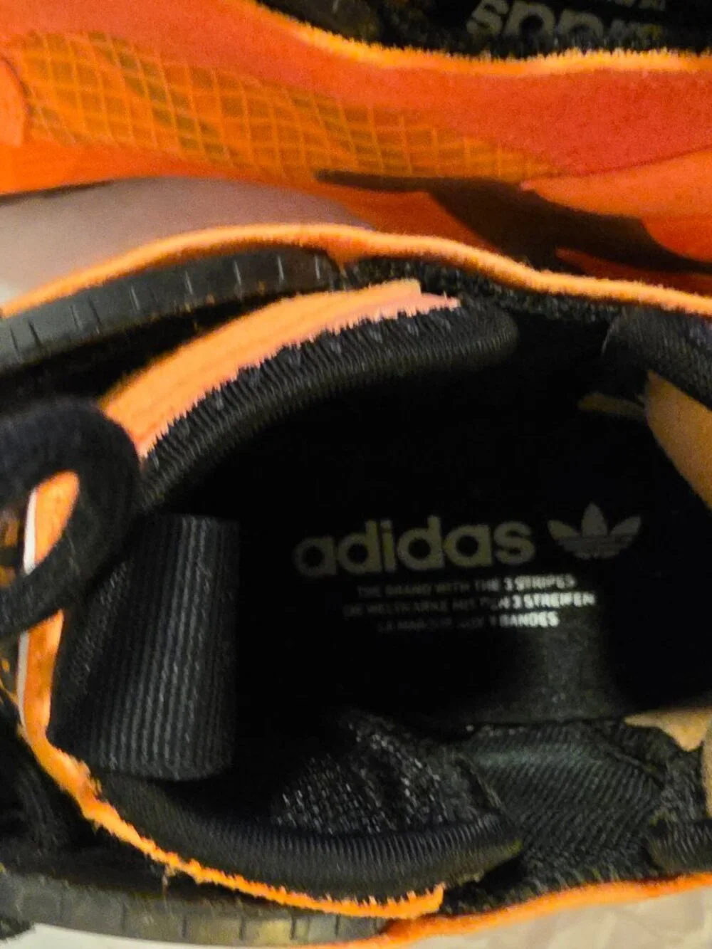 Adidas Streetball Flash Orange Mens Streetwear Cyber Punk Sneakers Sz 10